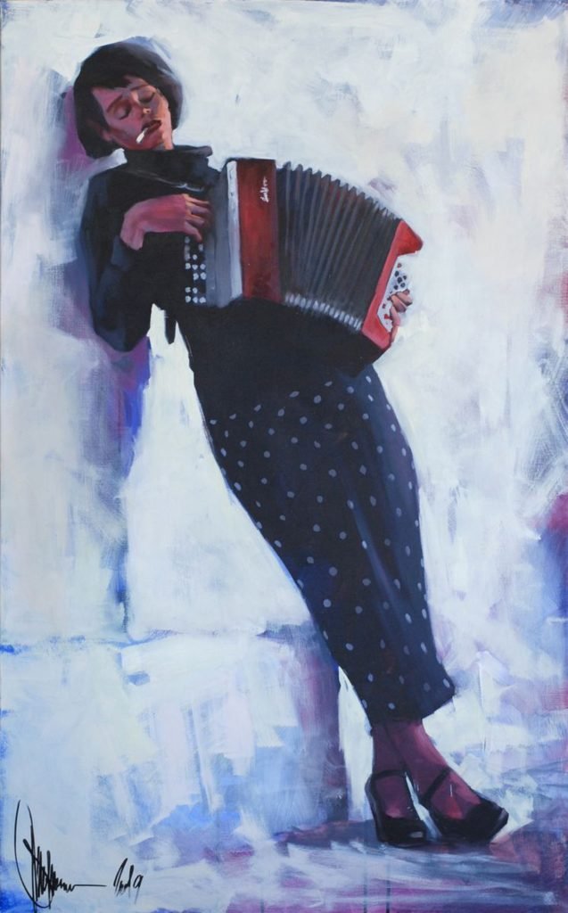 Serenade at Sunset original painting by Igor Shulman