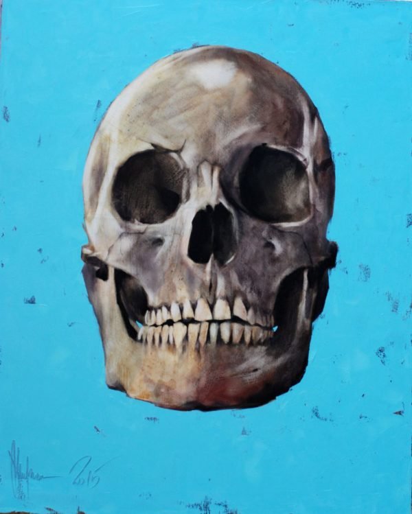 The Skull original painting by Igor Shulman