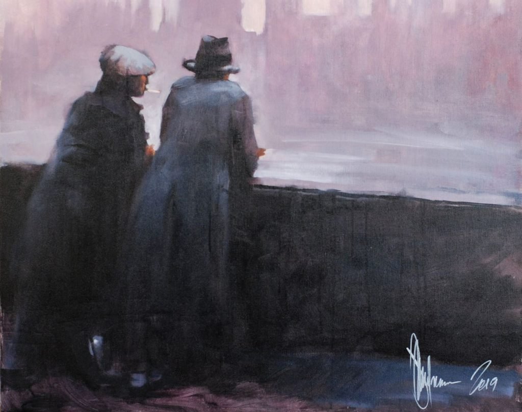 Winter. London artwork by Igor Shulman #artist