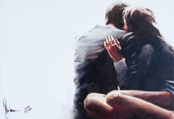 Pleasant Circumstances original oil painting on canvas by Igor Shulman