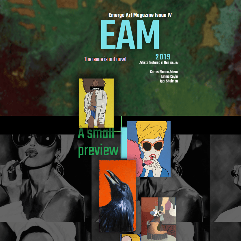 Emergo Art Magazine issue IV and Igor Shulman artist