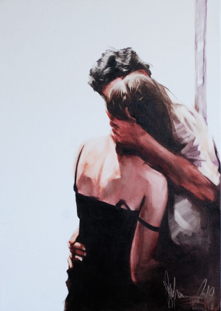 Long Farewell original painting by Igor Shulman