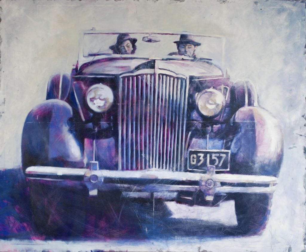 Parents original painting by Igor Shulman
