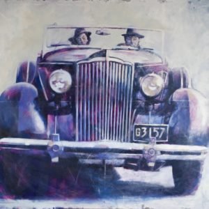 Parents original painting by Igor Shulman