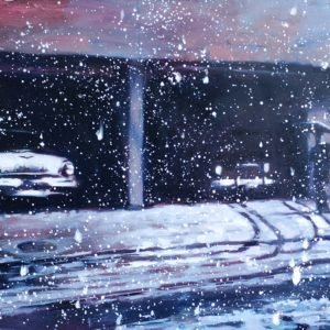 First snow. NY 1959