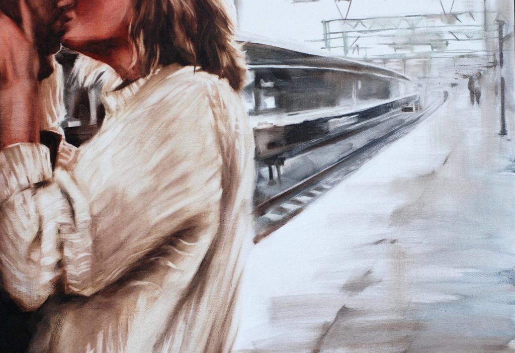 Project “Stations” # 16 Painting by Igor Shulman