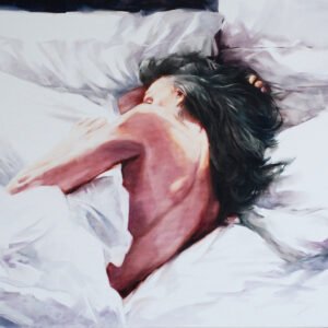 Cold bed original painting by Igor Shulman