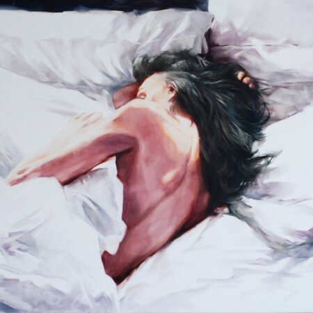 painting cold bed by igor shulman original -