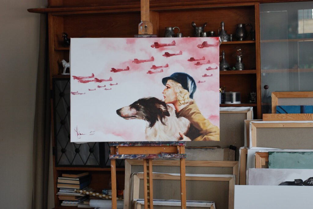 Oil Painting A Reminder of the Greatness of the Nation