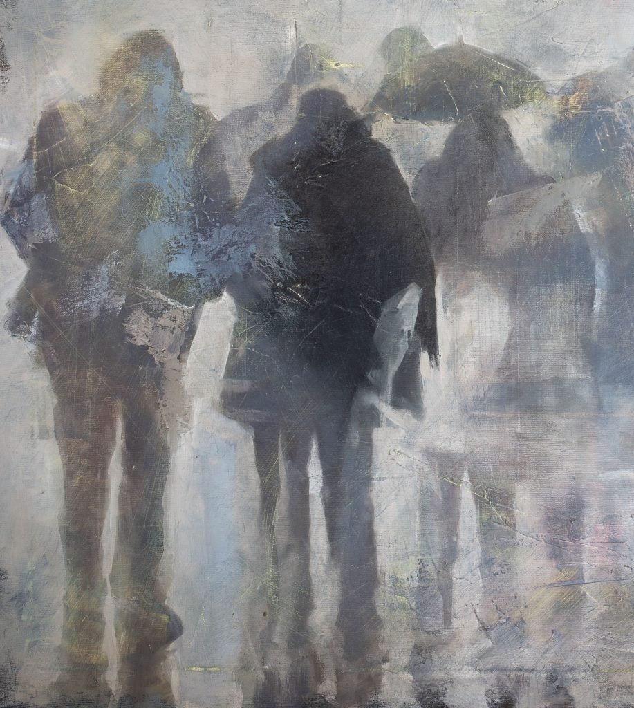Fucking winter (2021) Oil Painting