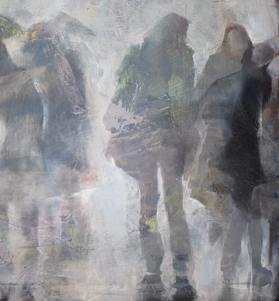 Fucking winter (2021) Oil Painting