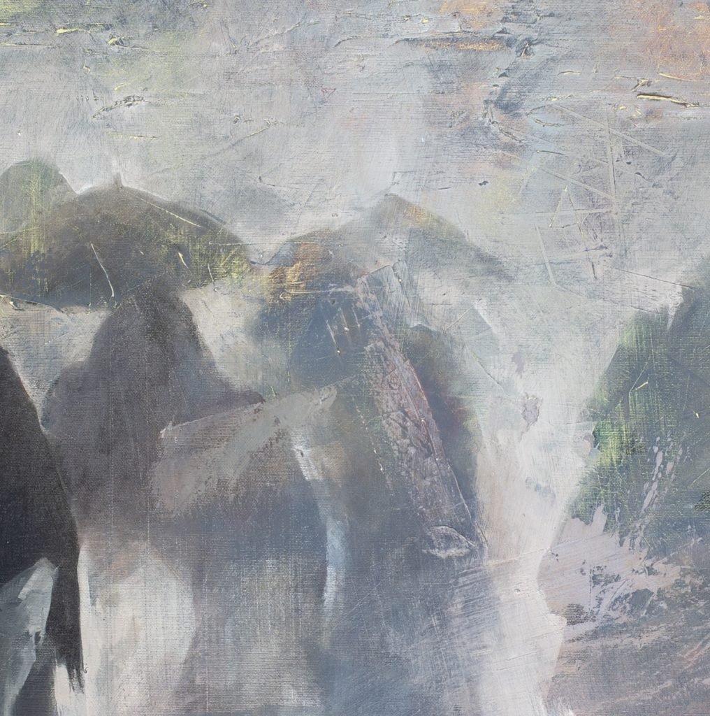 Fucking winter (2021) Oil Painting