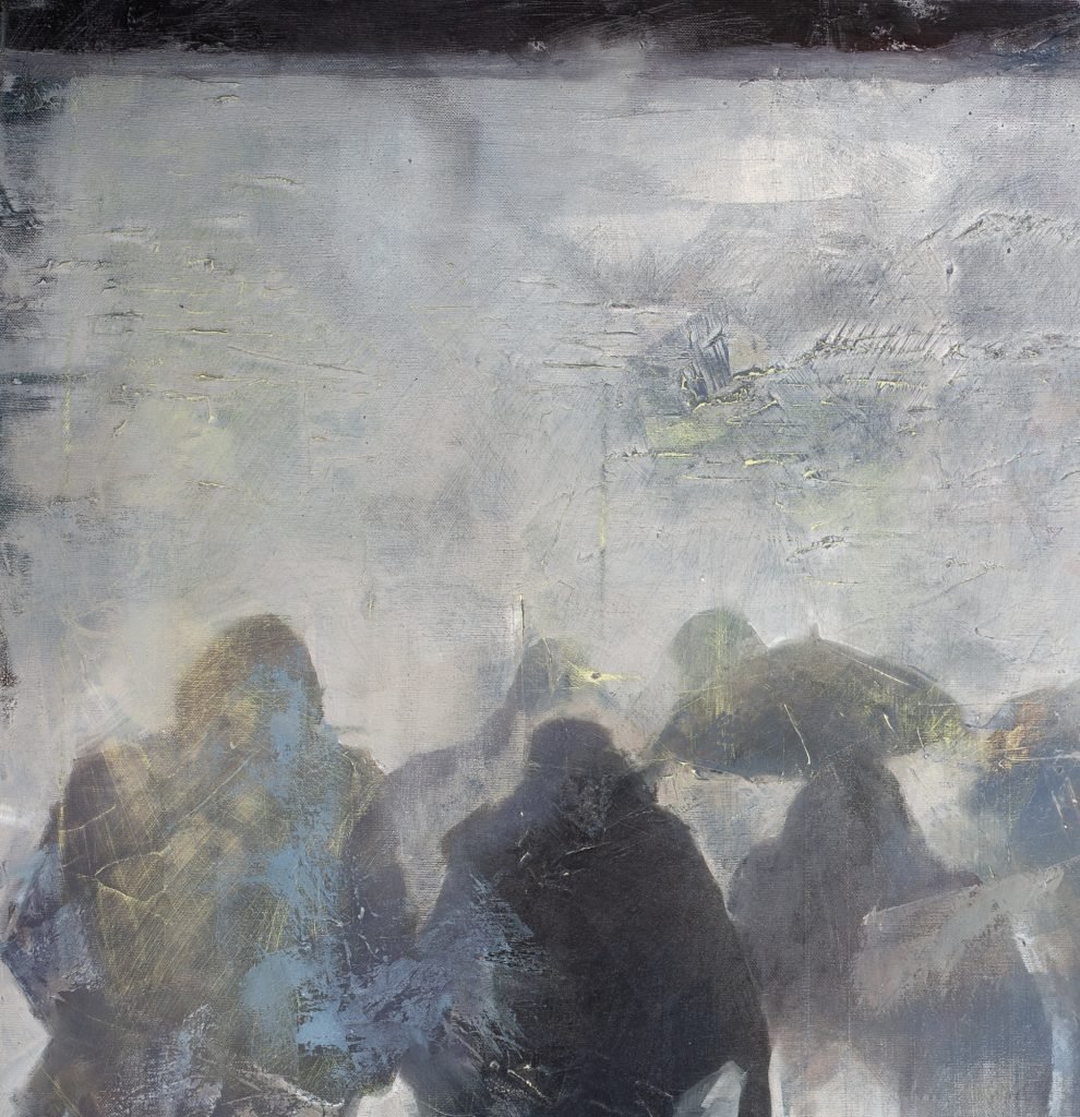 Fucking winter (2021) Oil Painting