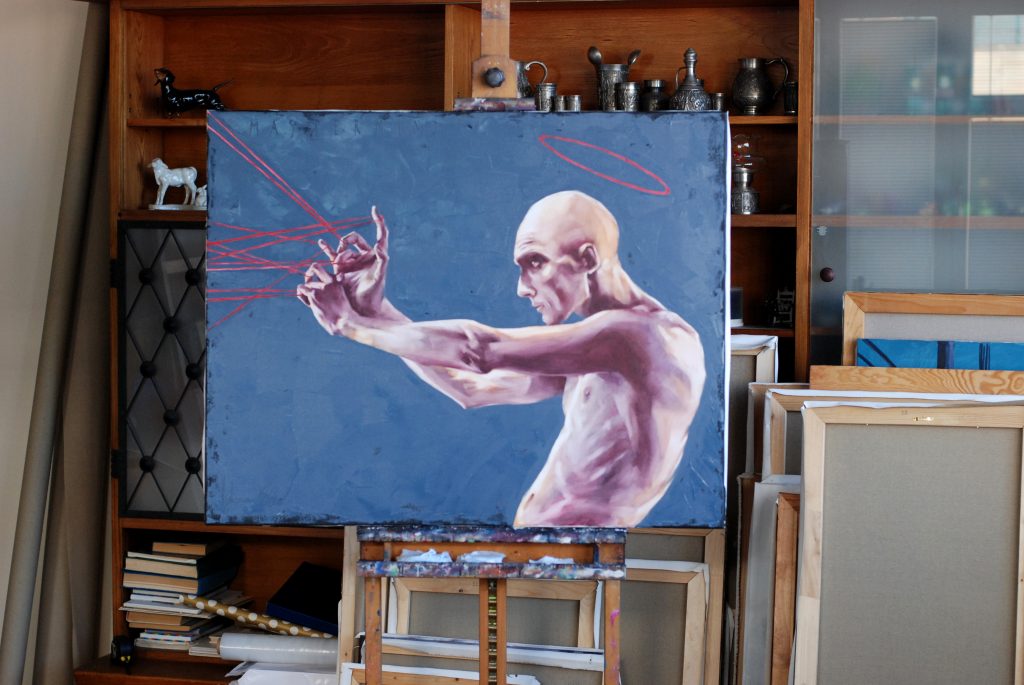 Mastermind. (2021) Oil painting by Igor Shulman