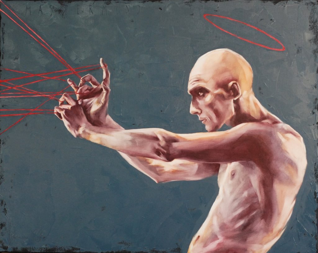 Mastermind. (2021) Oil painting by Igor Shulman