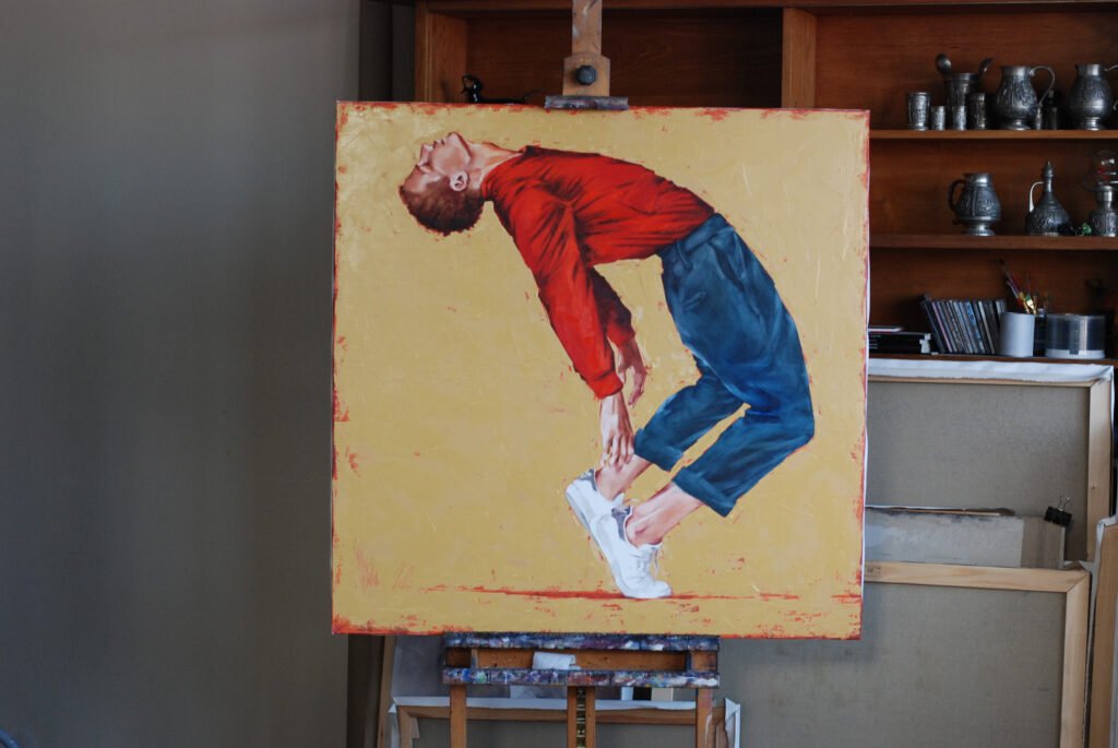 Street dancer 5 (2020) Oil Painting