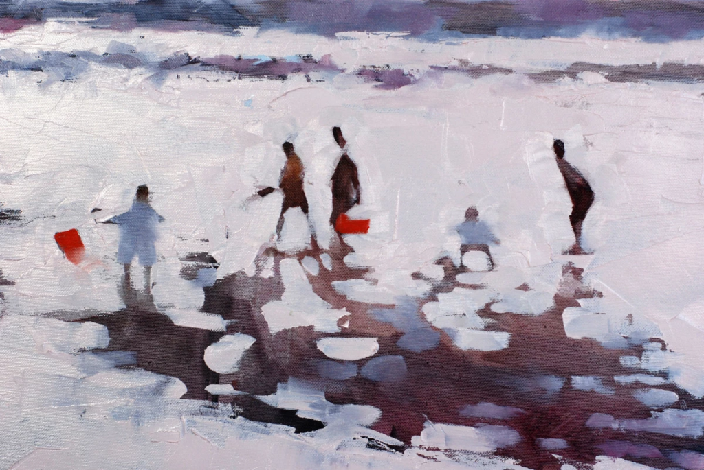 Sun, sea, summer. Painting by Igor Shulman