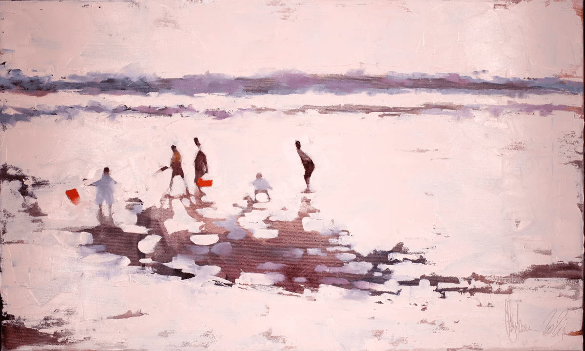 Sun, sea, summer. Painting by Igor Shulman