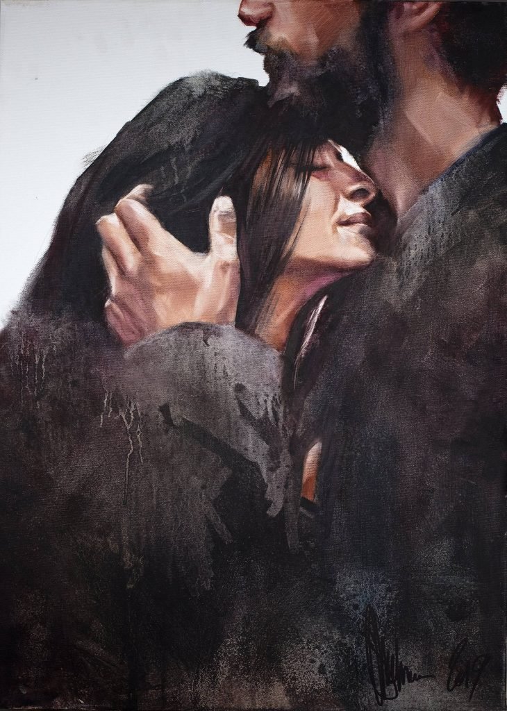 Let-Off Oil Painting