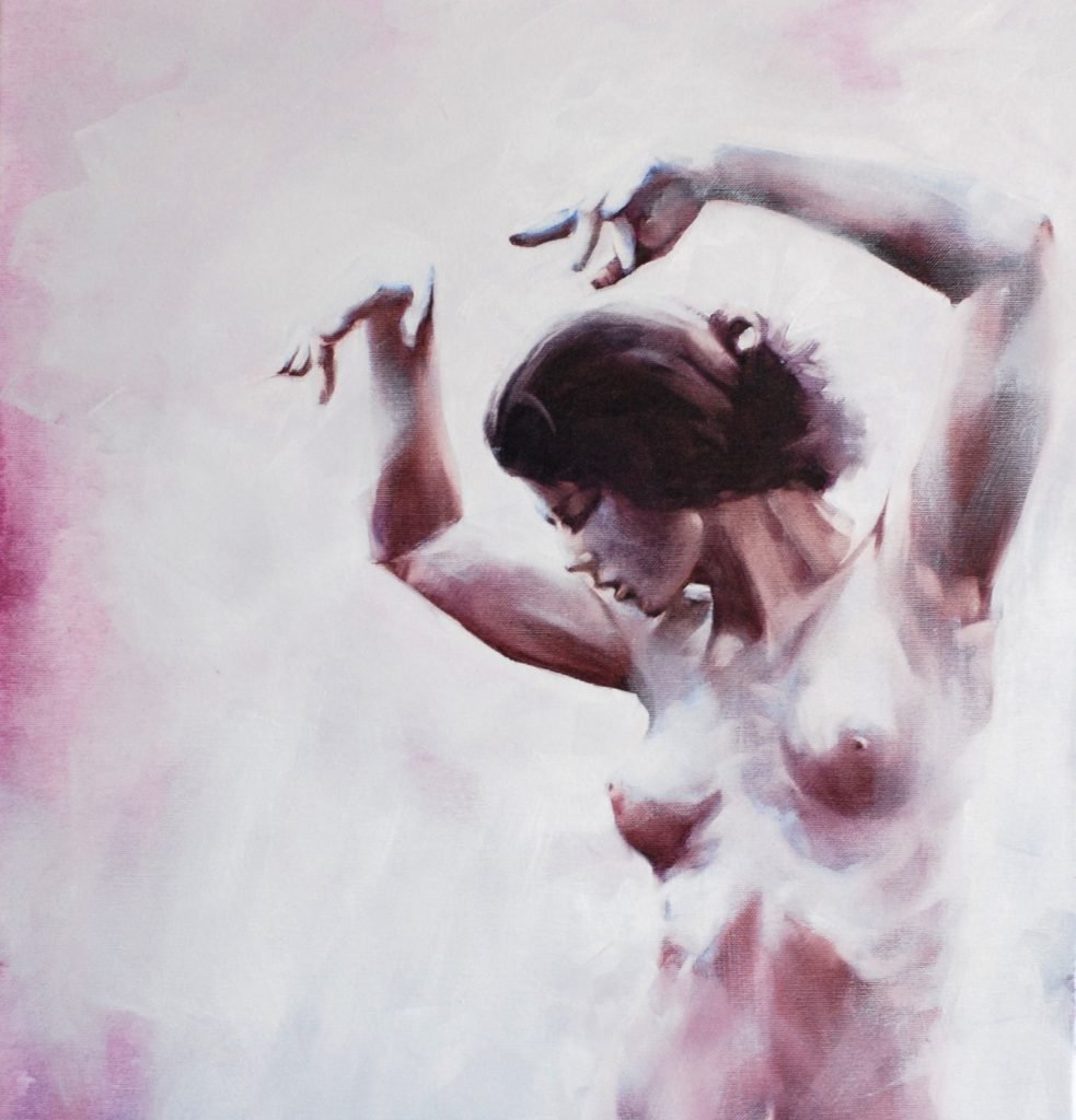 Muse oil painting by Igor Shulman. 2021