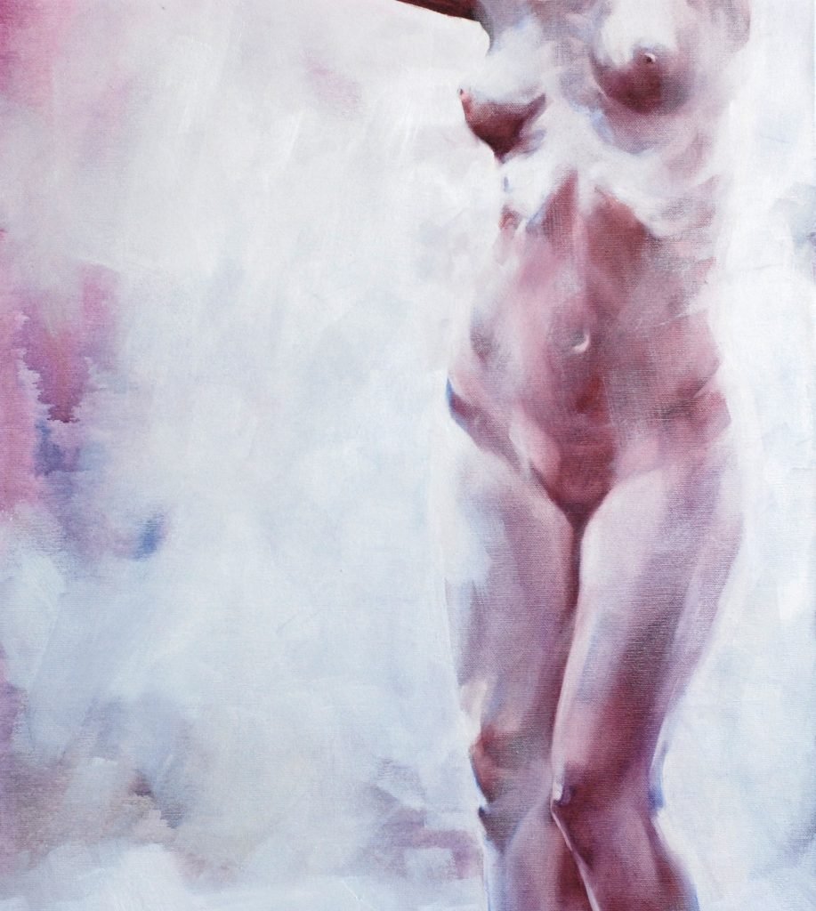 Muse oil painting by Igor Shulman. 2021
