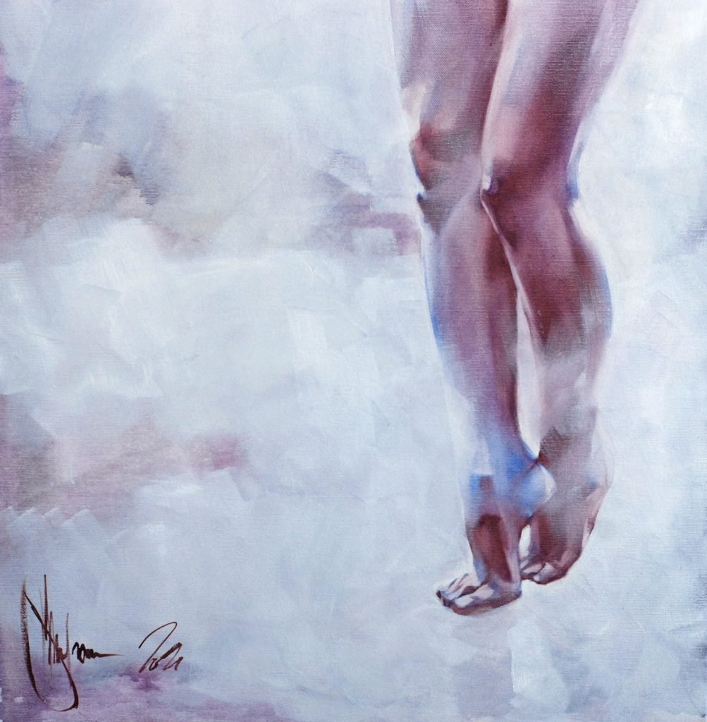 Muse oil painting by Igor Shulman. 2021