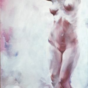 Muse oil painting by Igor Shulman. 2021