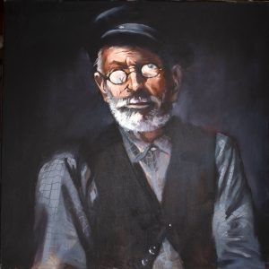 Painting the alleged portrait by Igor Shulman
