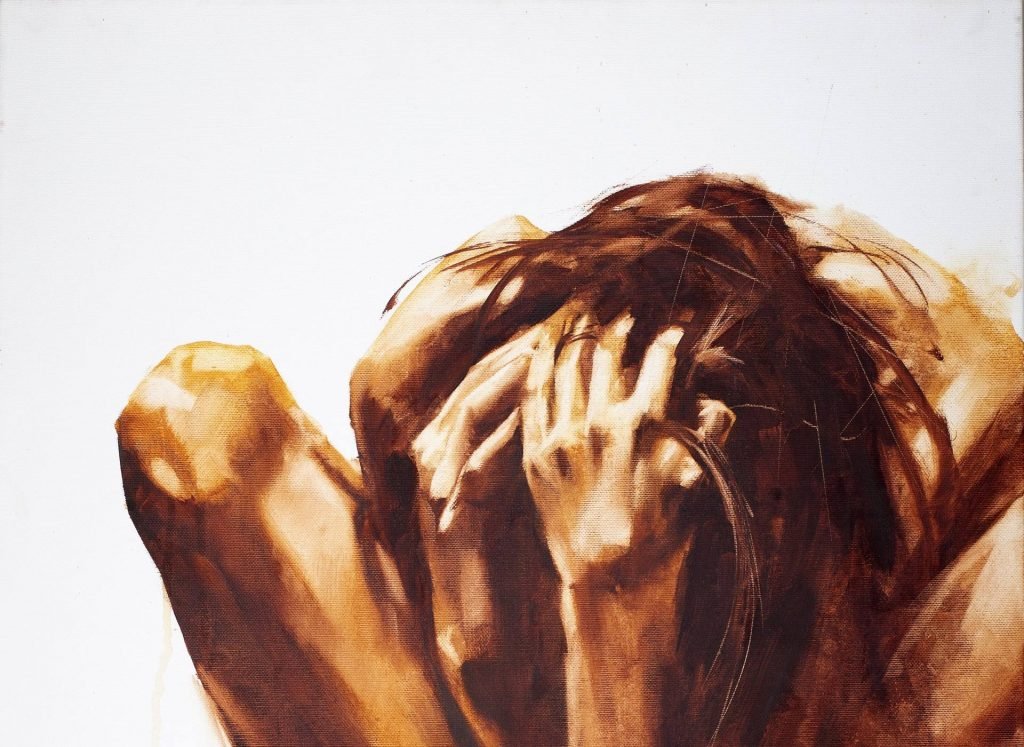Beyond the Line of Despair Oil painting