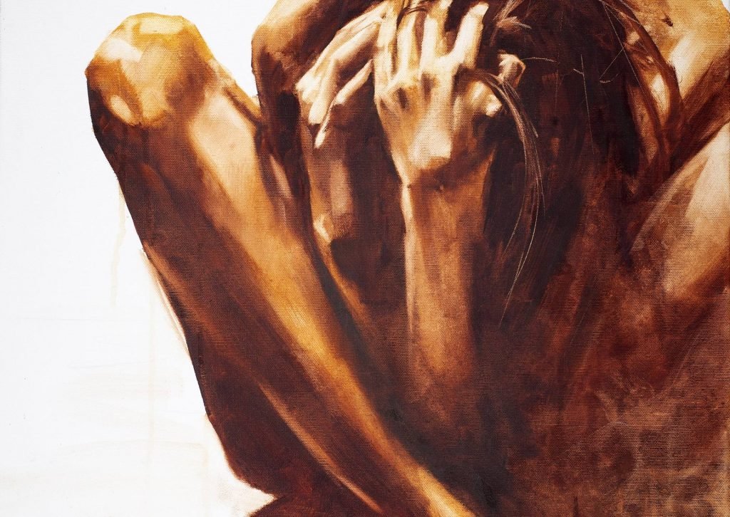 Beyond the Line of Despair Oil painting