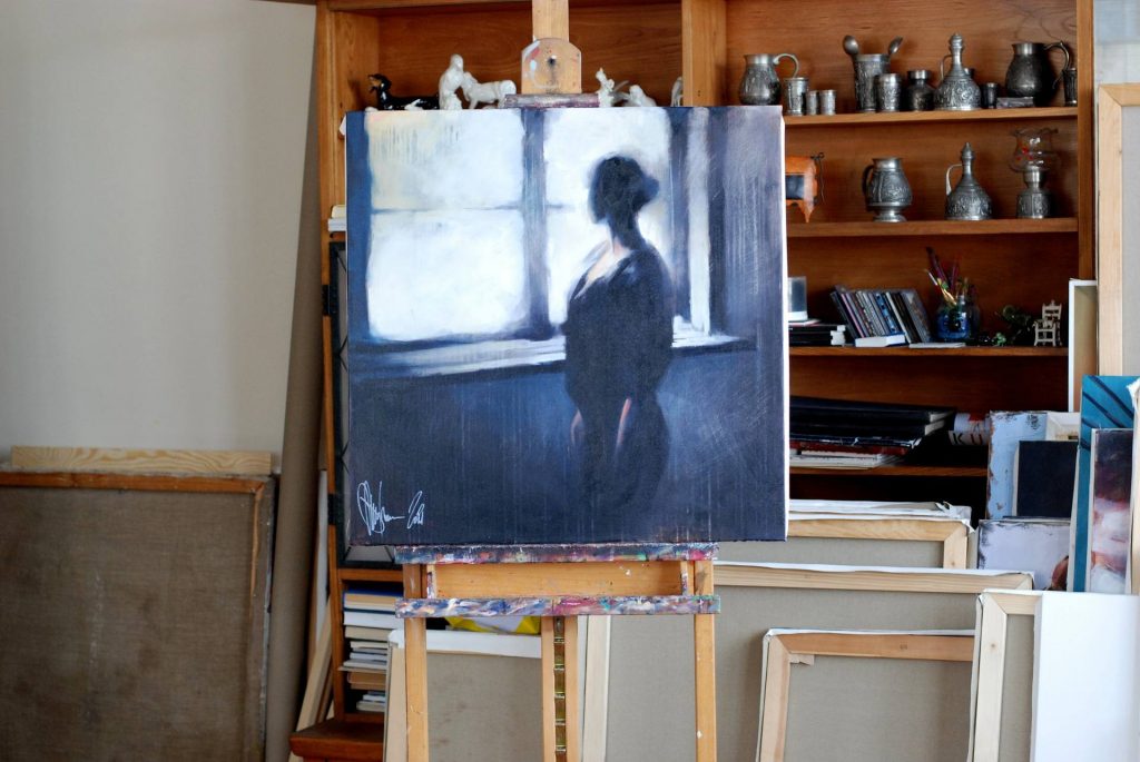 Expectation. Allegory (2021) Oil Painting