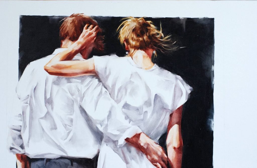 My Parents (2021) Oil Painting by Igor Shulman