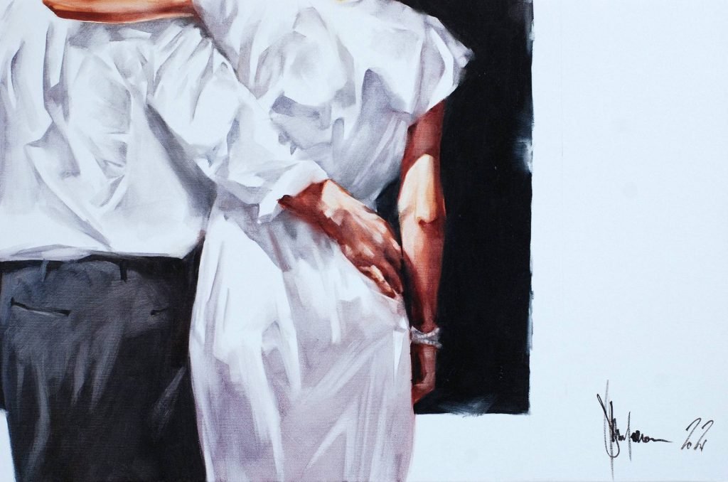 My Parents (2021) Oil Painting by Igor Shulman