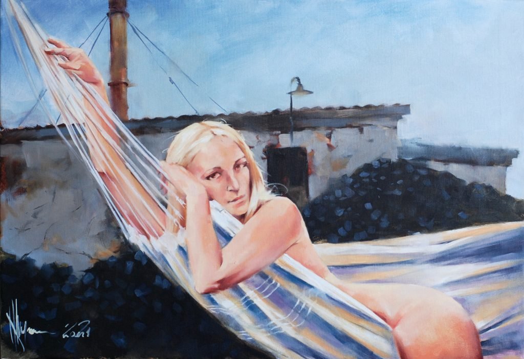 Stokers Wife oil painting by Igor Shulman