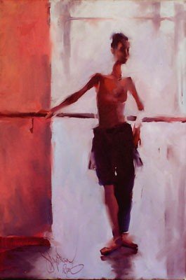 The Ballet Serie Oil paintings