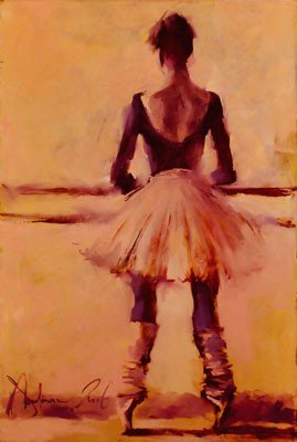 The Ballet Serie Oil paintings