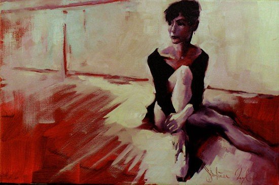 The Ballet Serie Oil paintings