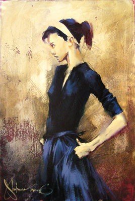 The Ballet Serie Oil paintings