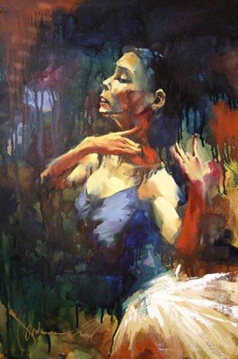 The Ballet Serie Oil paintings