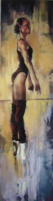 The Ballet Serie Oil paintings