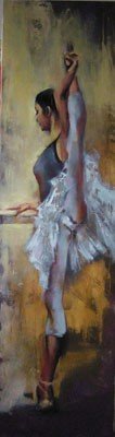 The Ballet Serie Oil paintings