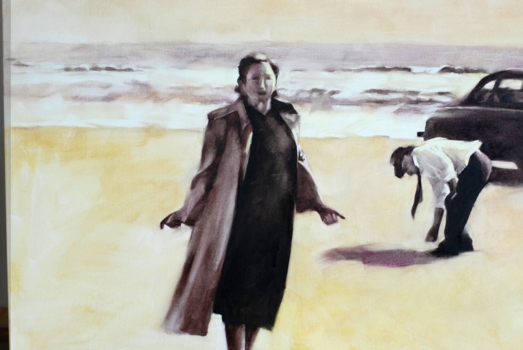 An unscheduled Visit to the East Coast Oil Painting