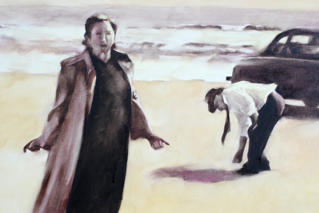 An unscheduled Visit to the East Coast Oil Painting