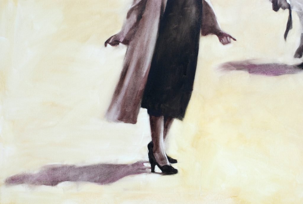 An unscheduled Visit to the East Coast Oil Painting