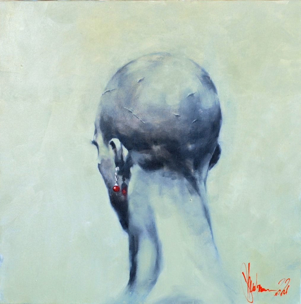 Hero's Head Oil Painting