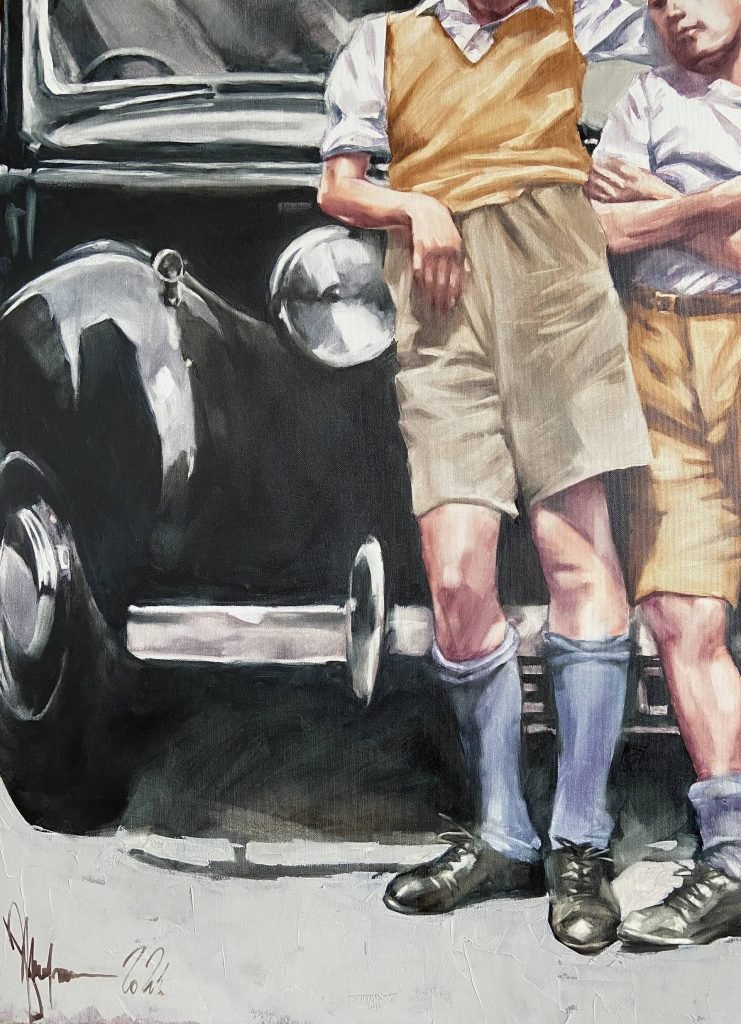 Oil Painting Brothers Remastering by Igor Shulman