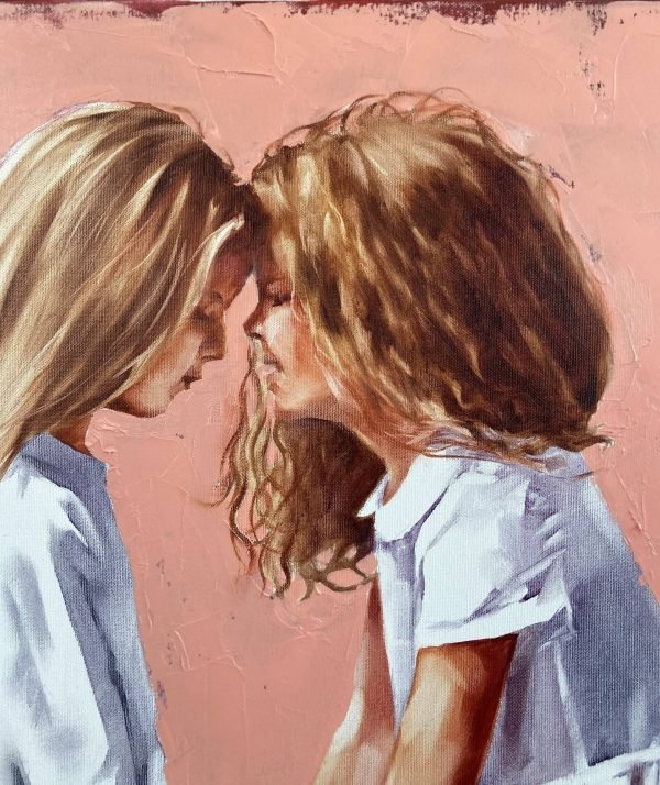 Oil Painting Friendship by Igor Shulman