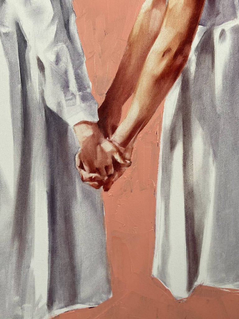 Oil Painting Friendship by Igor Shulman