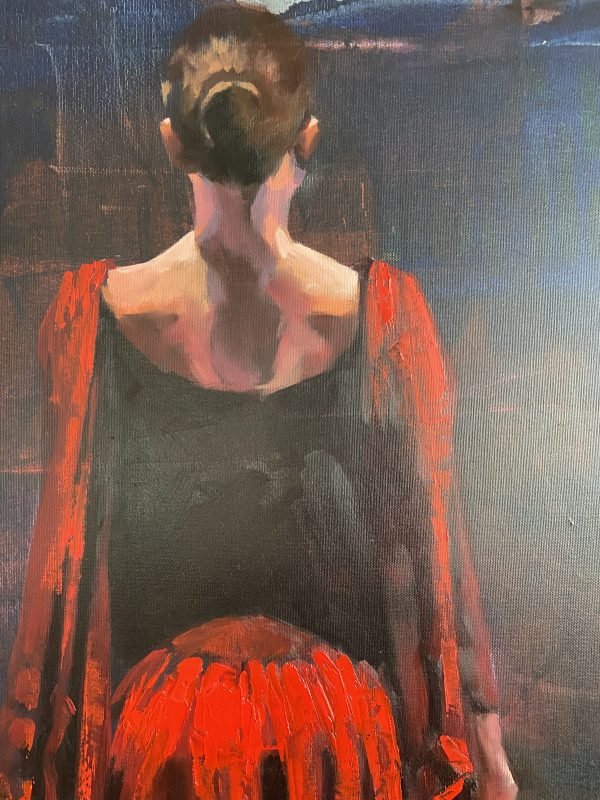 Oil Painting Pause by Igor Shulman