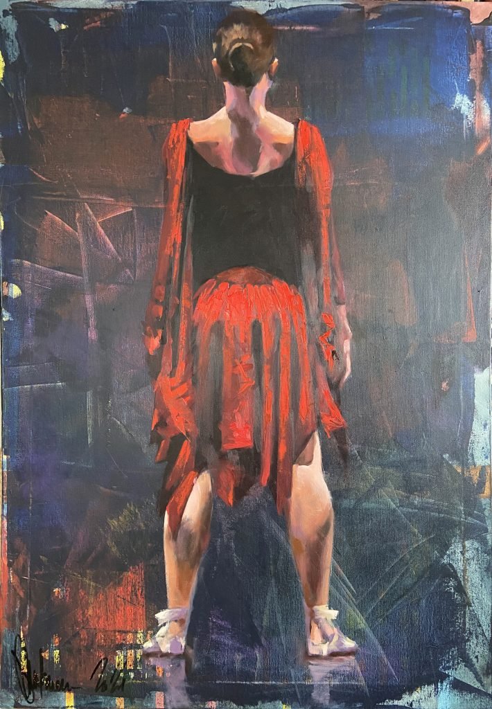 Oil Painting Pause by Igor Shulman